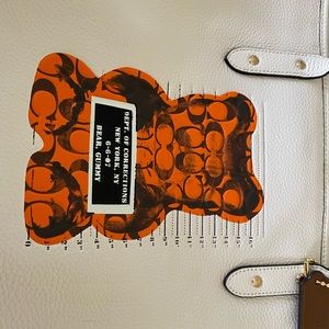 Coach bag cute gummy bear design !